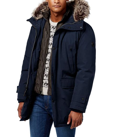 michael kors mens parka coat|Michael Kors coats for men.